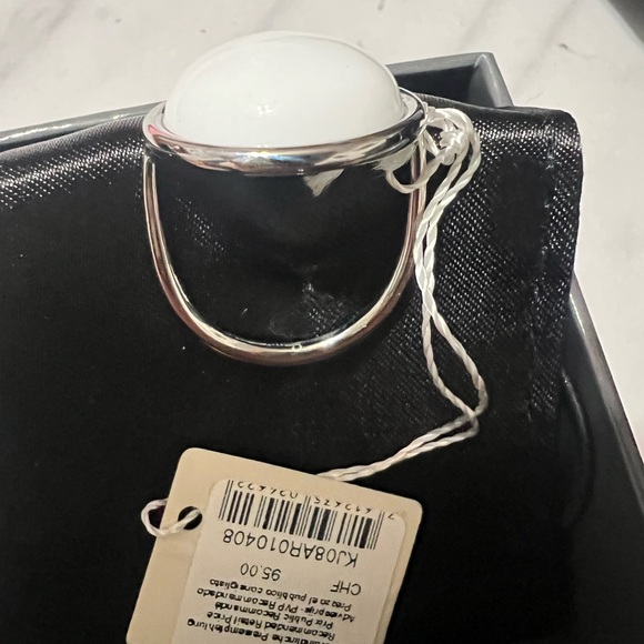 Calvin Klein Jewelry - Calvin Klein NWTSilver and White Ring Size 8